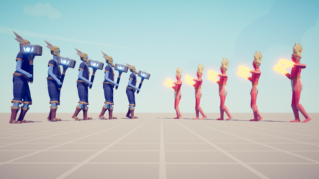 5x SUPER BOXERS vs 5x EVERY UNIT - Totally Accurate Battle Simulator TABS
