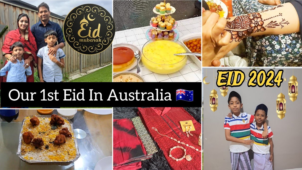 Our Eid Celebration in Australia | Eid Vlog 2024 | Eid vlog Tamil | Eid-ul-fitr 2024 | Ramzan 2024