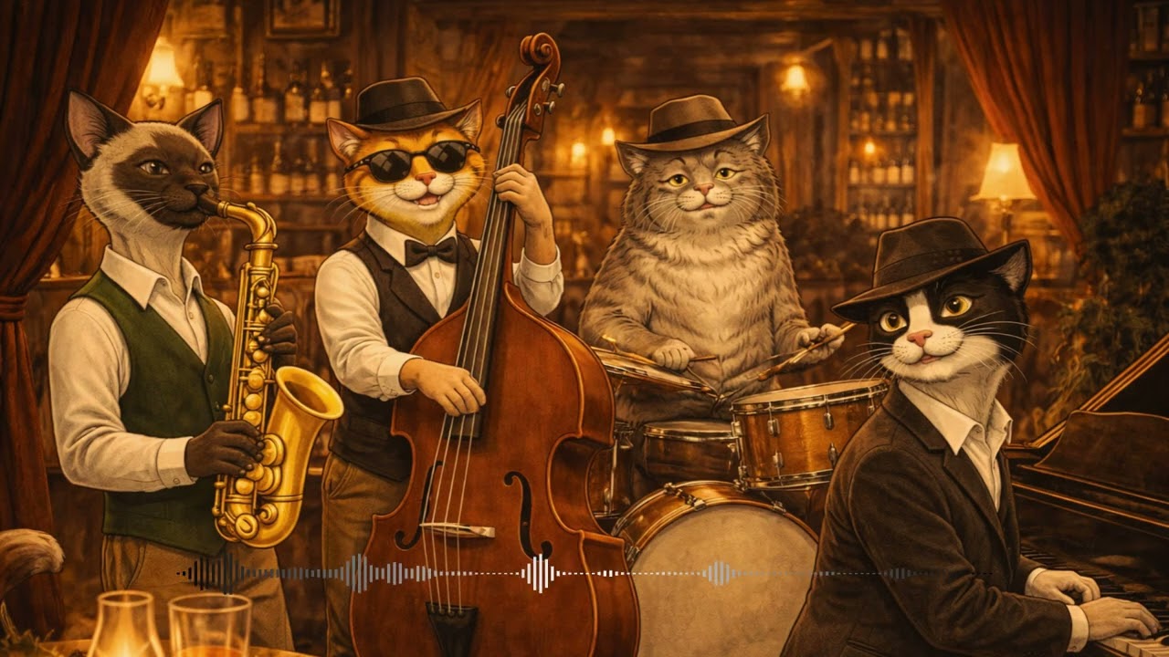 Evening Jazz Café – Relaxing Instrumental Jazz for Work & Study