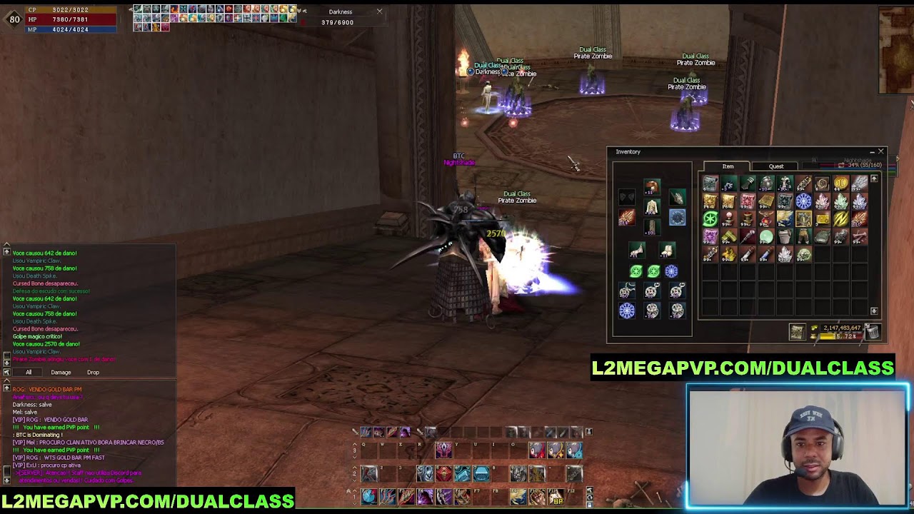 L2 MEGA PVP DUAL CLASSE - INAIGURAÇÃO HOJE LINEAGE 2 INTERLUDE