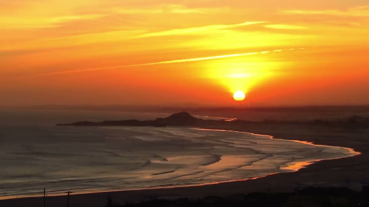 Pôr do sol no Farol de Santa Marta - Laguna/SC