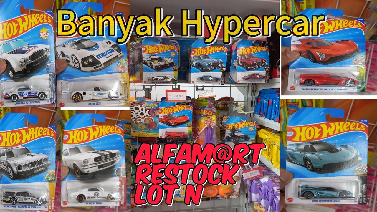 HUNTING HOTWHEELS DI ALFAMA** LAGI RESTOCK - BANYAK MOBIL HYPER