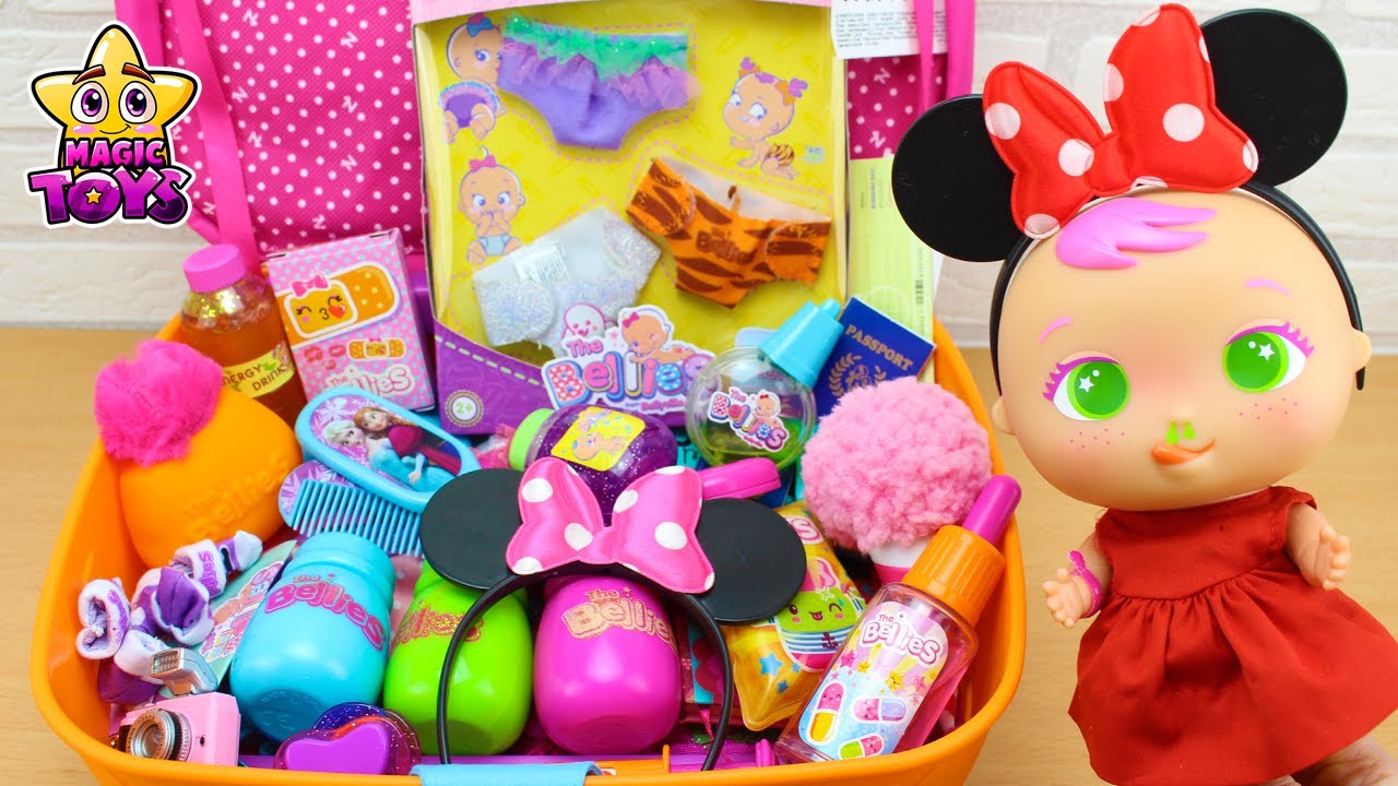 Que llevo en la PAÑALERA de los bebés BELLIES para ir de VIAJE a DISNEY