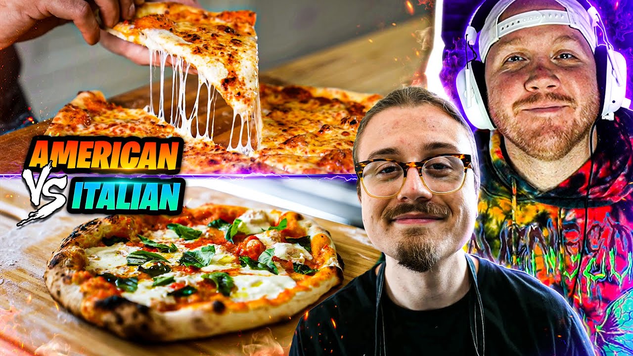 TIMTHETATMAN REACTS TO NEW YORK VS ITALIAN PIZZA