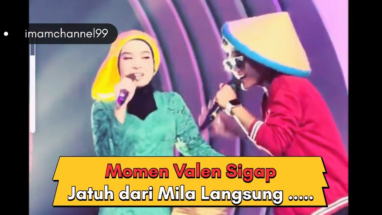 Momen topi jadi dari mila , Valen Sigap milen da7 saling melengkapi