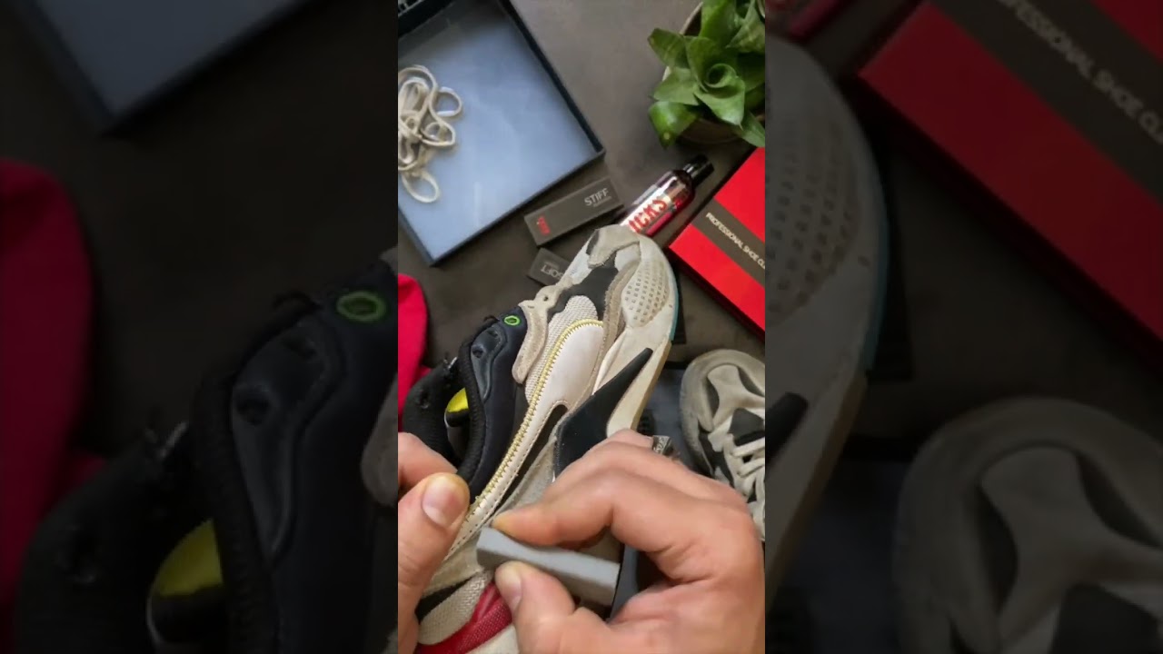 CLEANING #PUMA RS X3 SNEAKERS WITH FRESH KICKS ULTIMATE SNEAKER CLEANING KIT