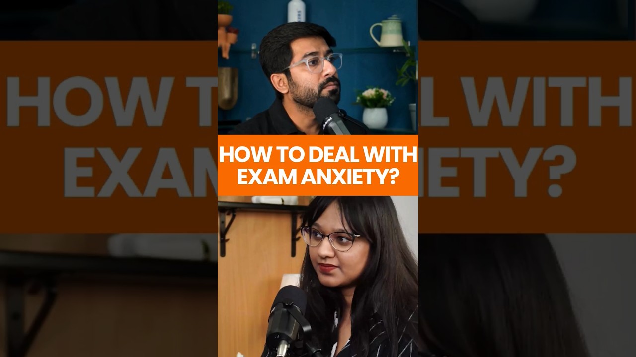 How to Deal with Exam Anxiety? Exam Day Anxiety #shorts #examsuccess