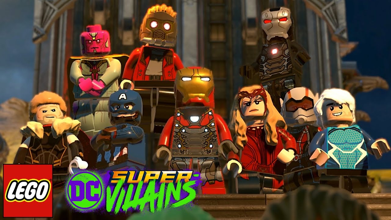 LEGO DC Super Villains But AVENGERS Are THE BAD GUYS - Part 1