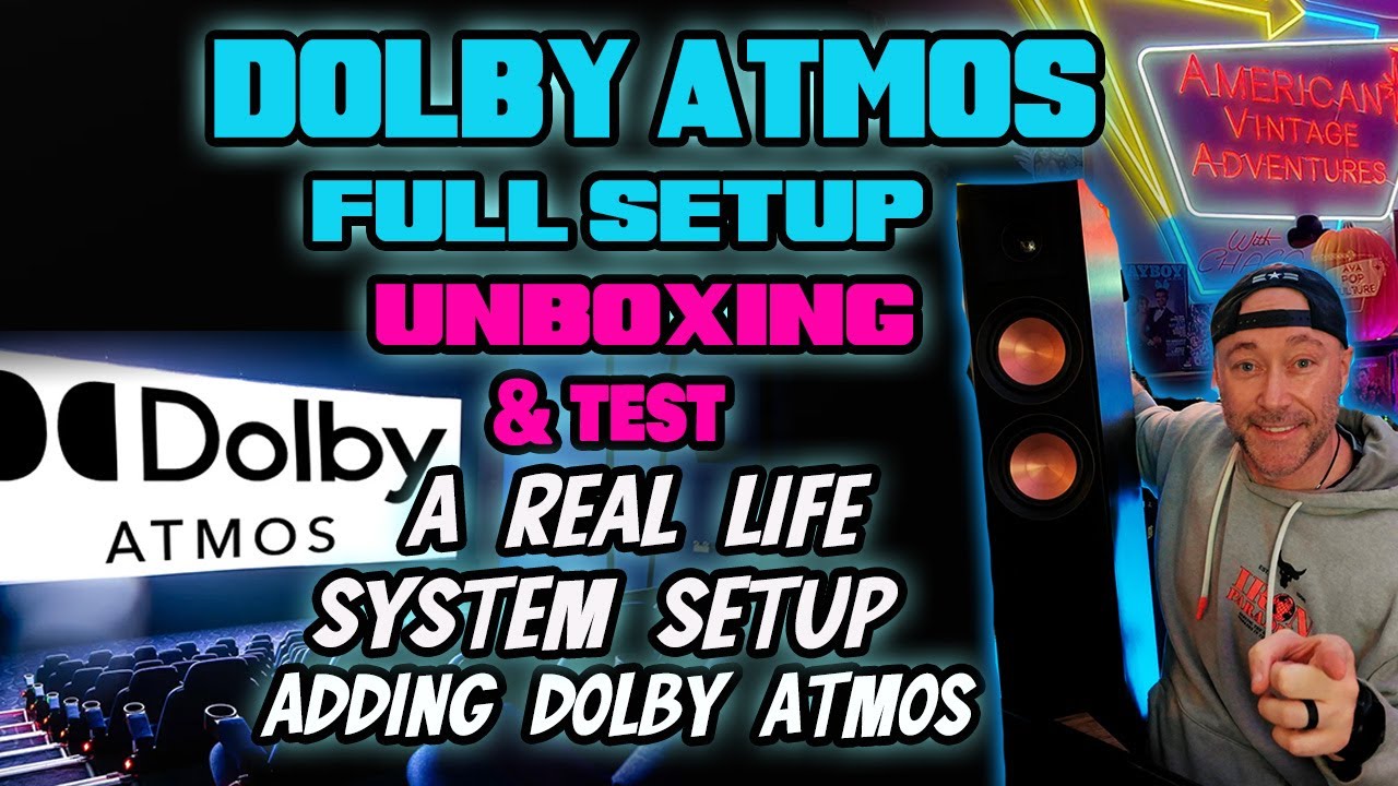 Building a MIND-BLOWING Home Theater on a Budget! Dolby Atmos  Unboxing