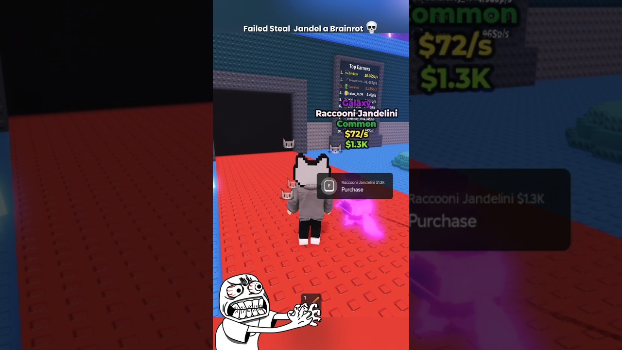 Steal Secret Failed Jandel Racoon a Brainrot