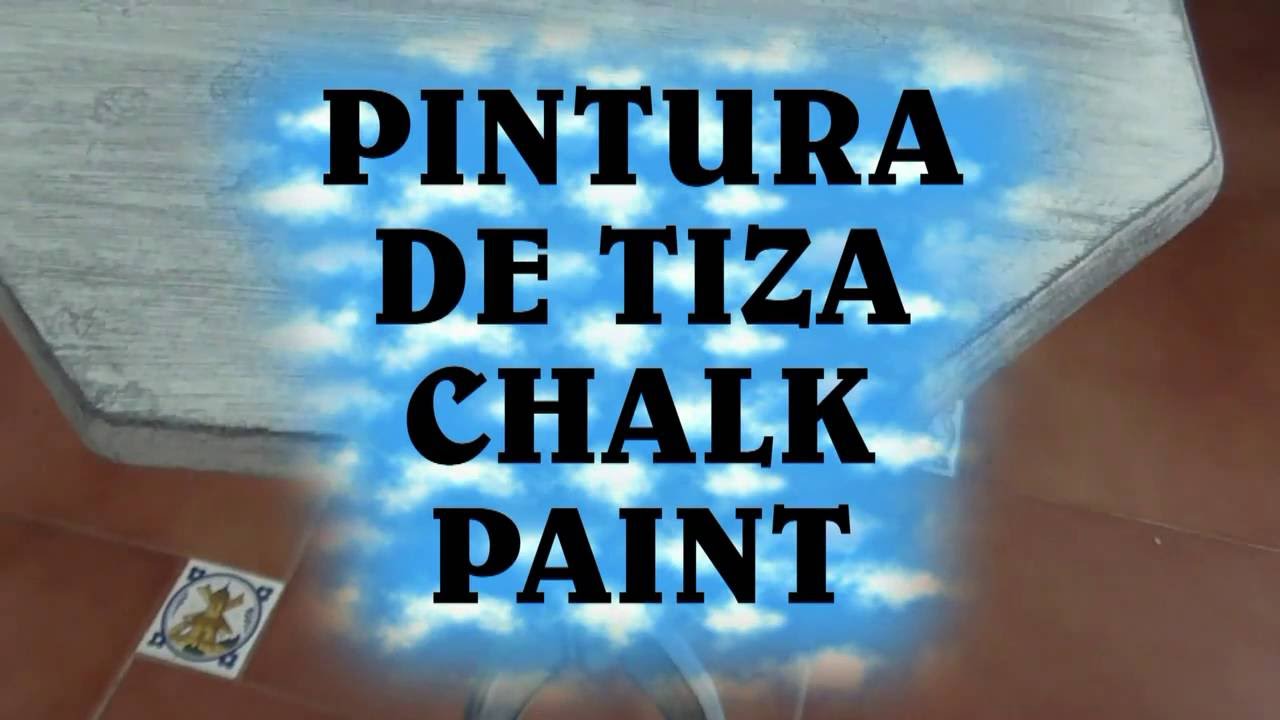 Como Hacer Pintura De Tiza, Chalk Paint Casera - HOW TO MAKE CHALK PAINT