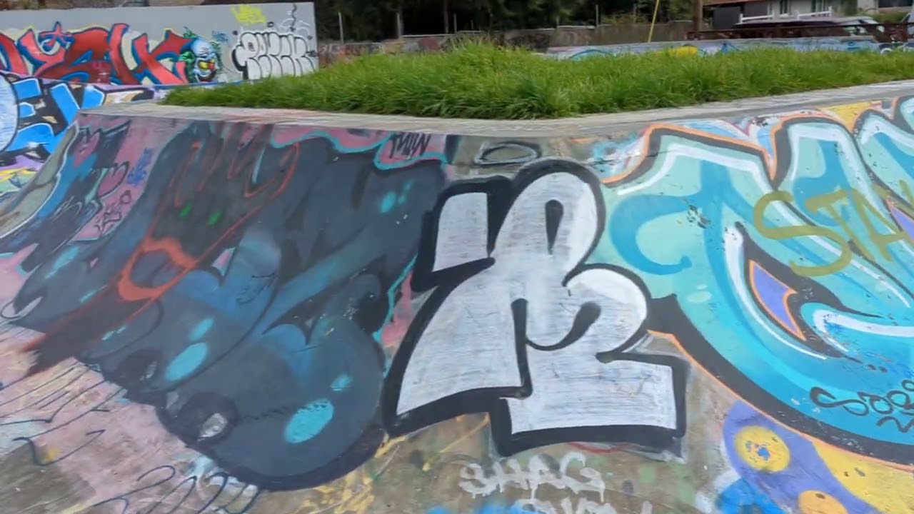Tour of River City skatepark in Seattle, WA.