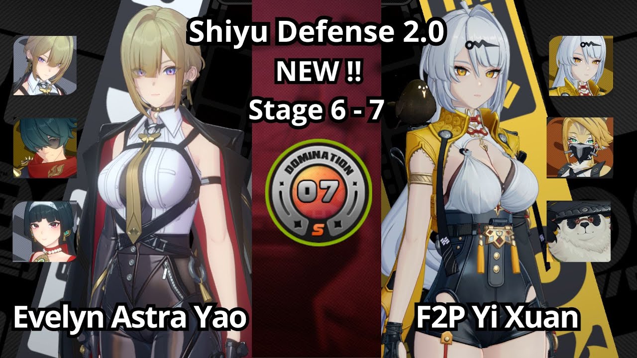 NEW !! F2P M0 Yi Xuan & M0 Evelyn - Shiyu Defense 2.0 | Zenless Zone Zero
