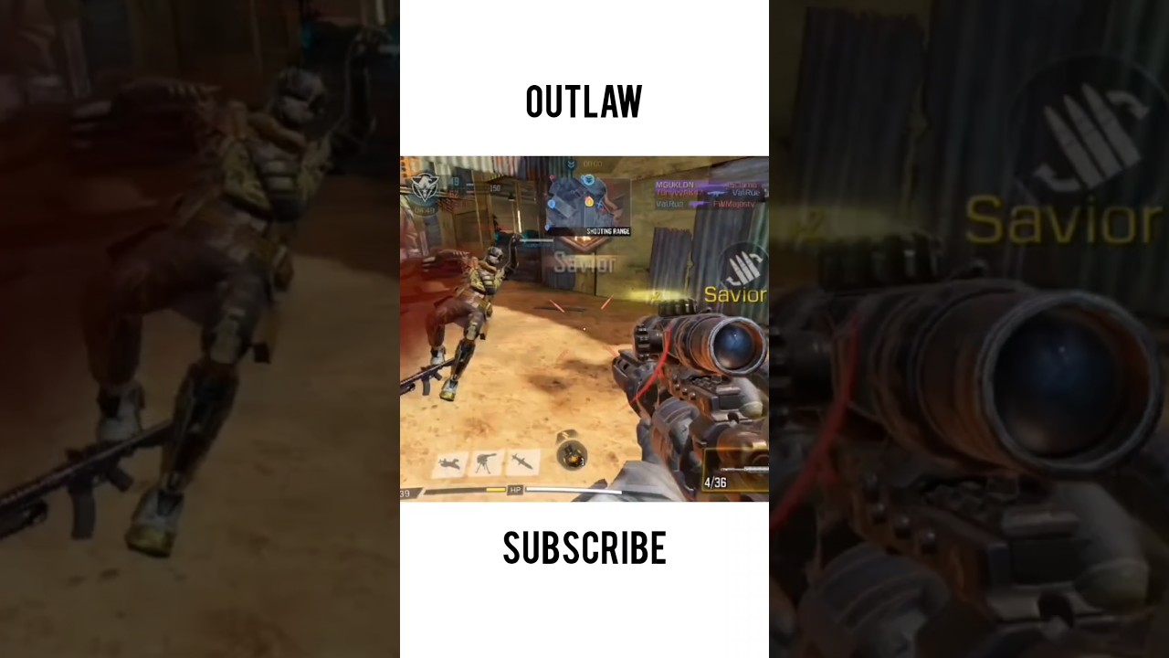 Call of duty mobile ranked outlaw 