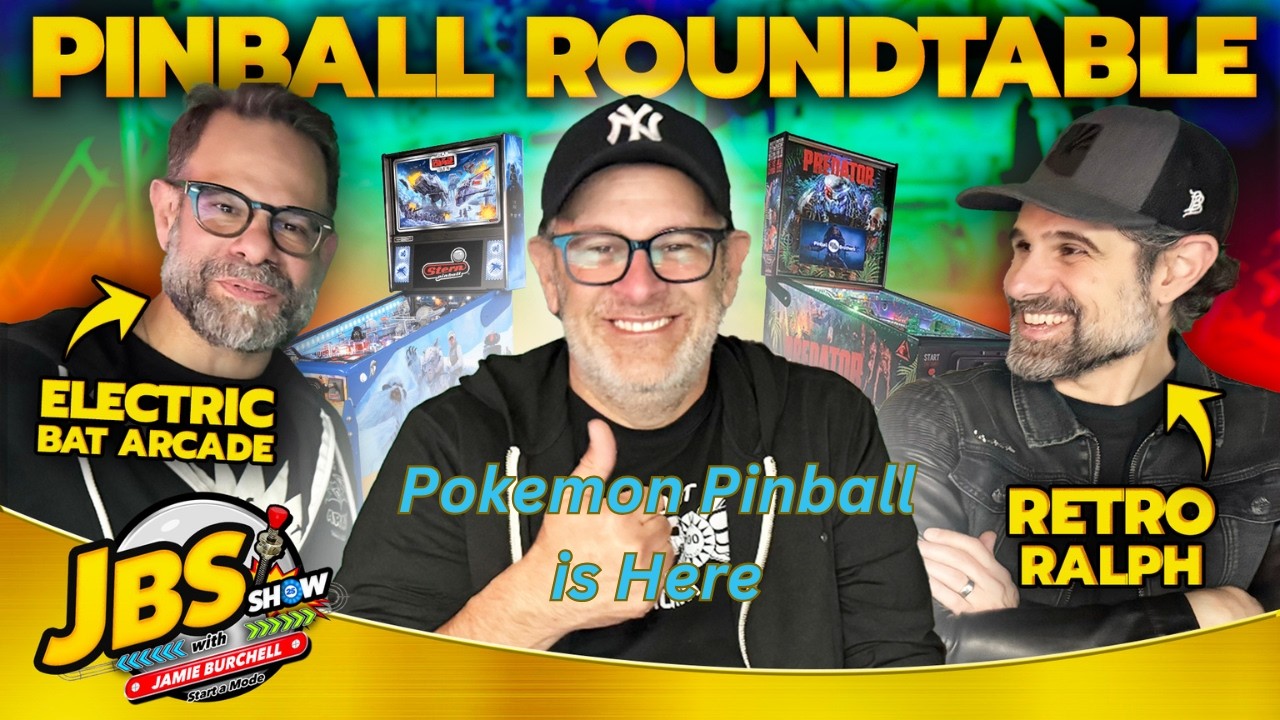 Pinball Roundtable - Pokémon Pinball is Here...and American Pinball is Changing!