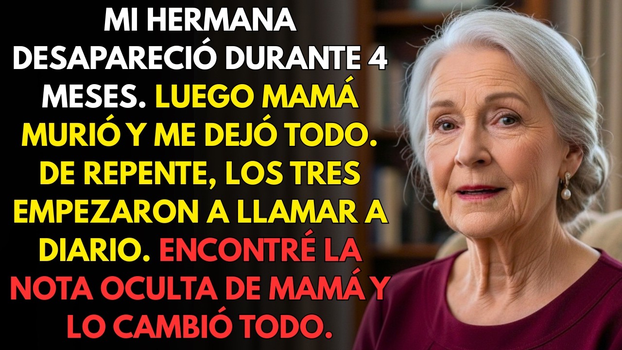 Noté su amabilidad repentina solo después de que se mencionó el dinero.