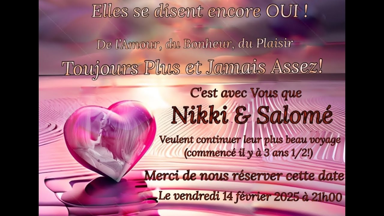 Mariage nikki & salomé  2025 ♥