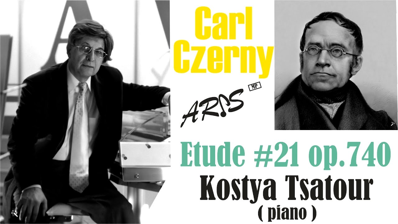 Carl Czerny Etude Op. 740 # 21 ( + sheet music ) / Карл Черни Этюд 740 оп. № 21 ( + ноты )