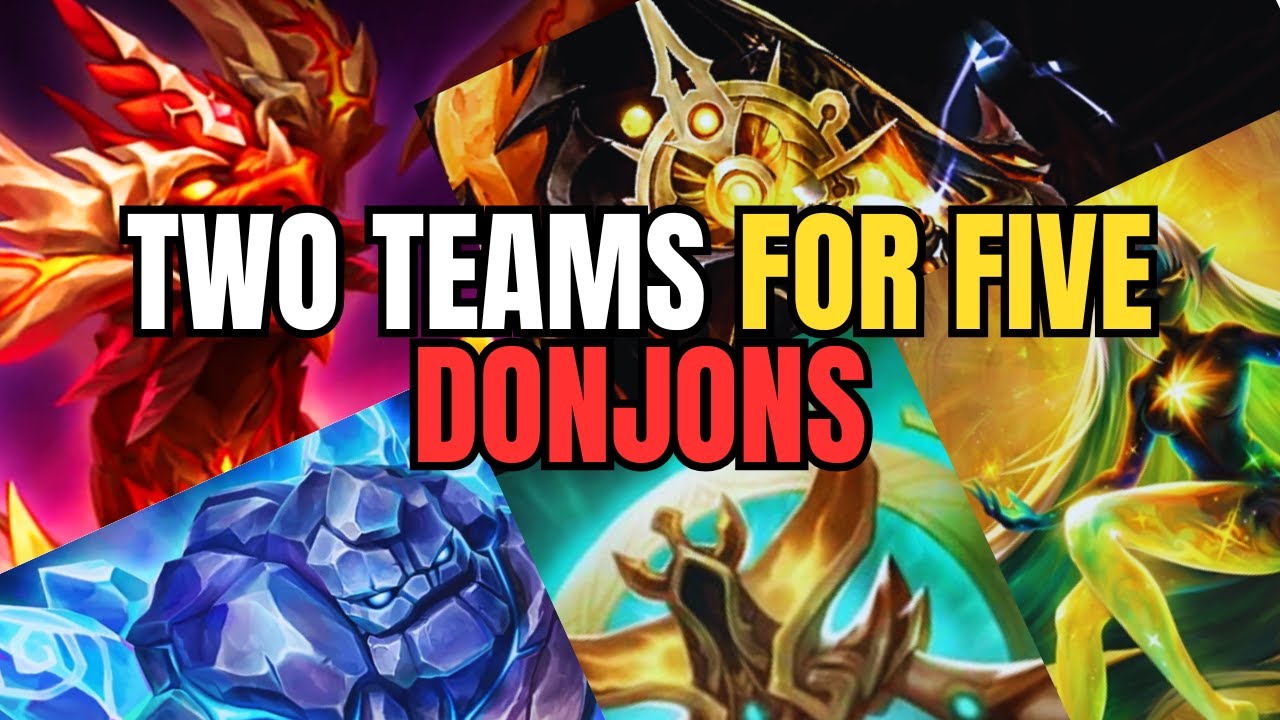 GEANT, DRAGON, ROYAUME SPIRITUEL, FORTERESSE ET CRYPTE EN 10 MONSTRES sur SUMMONERS WAR !!