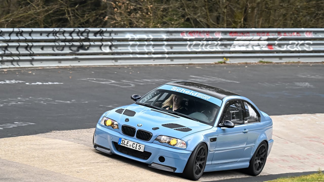 Fun lap with friends / BMW M3 E46 & M3 E30 on the Nordschleife