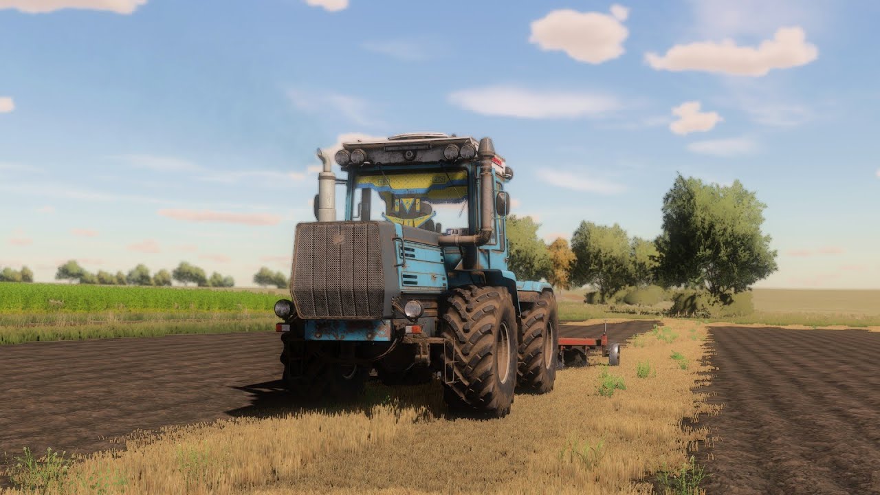 4К‼️ FS22 / Vladimirovka / Дискування та пахота, підготовкадо посіву озимих культур