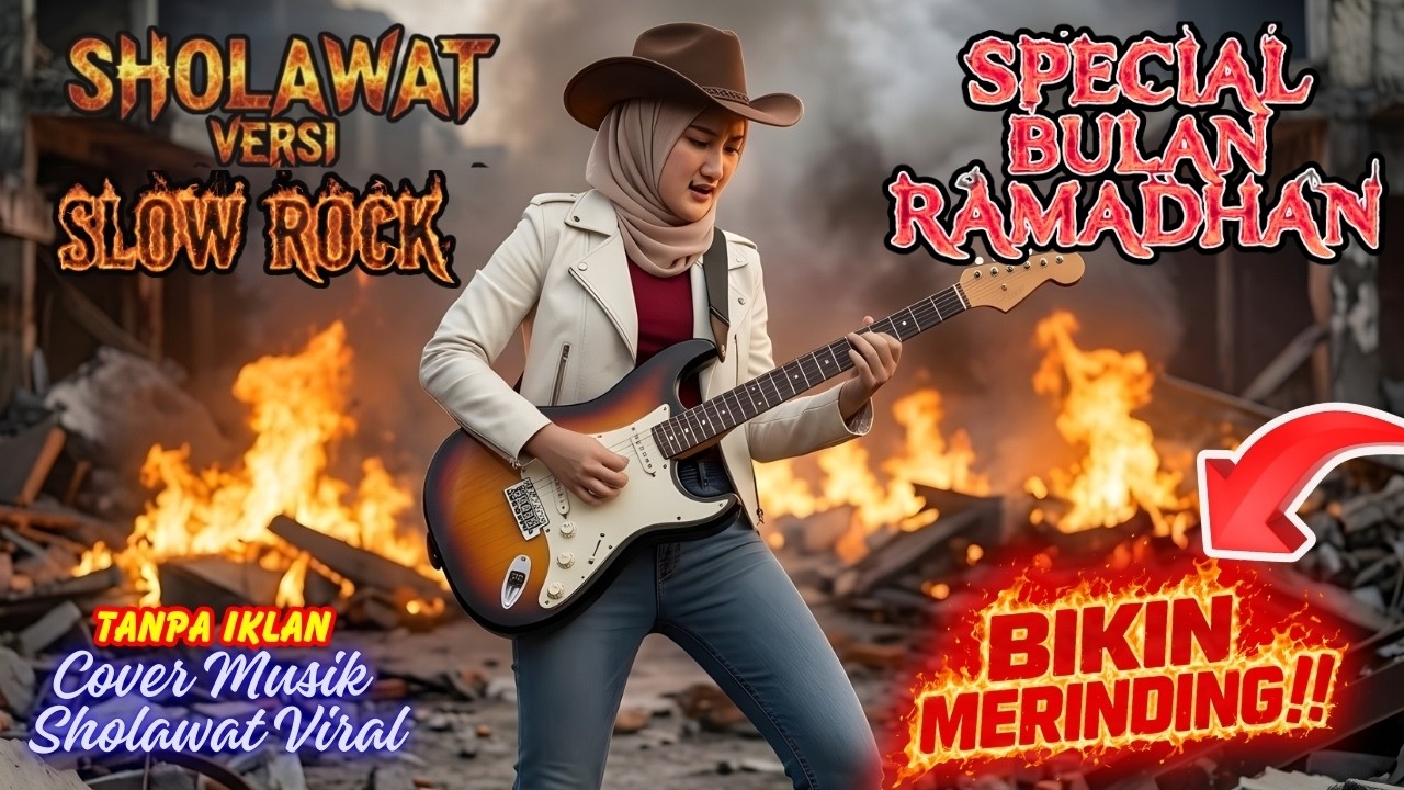 🛑 SPESIAL BULAN RAMADHAN | YA ROMADHAN JI'NA ILAIKA PEMBUKA REJEKI, COVER VERSI SLOW ROCK 💥