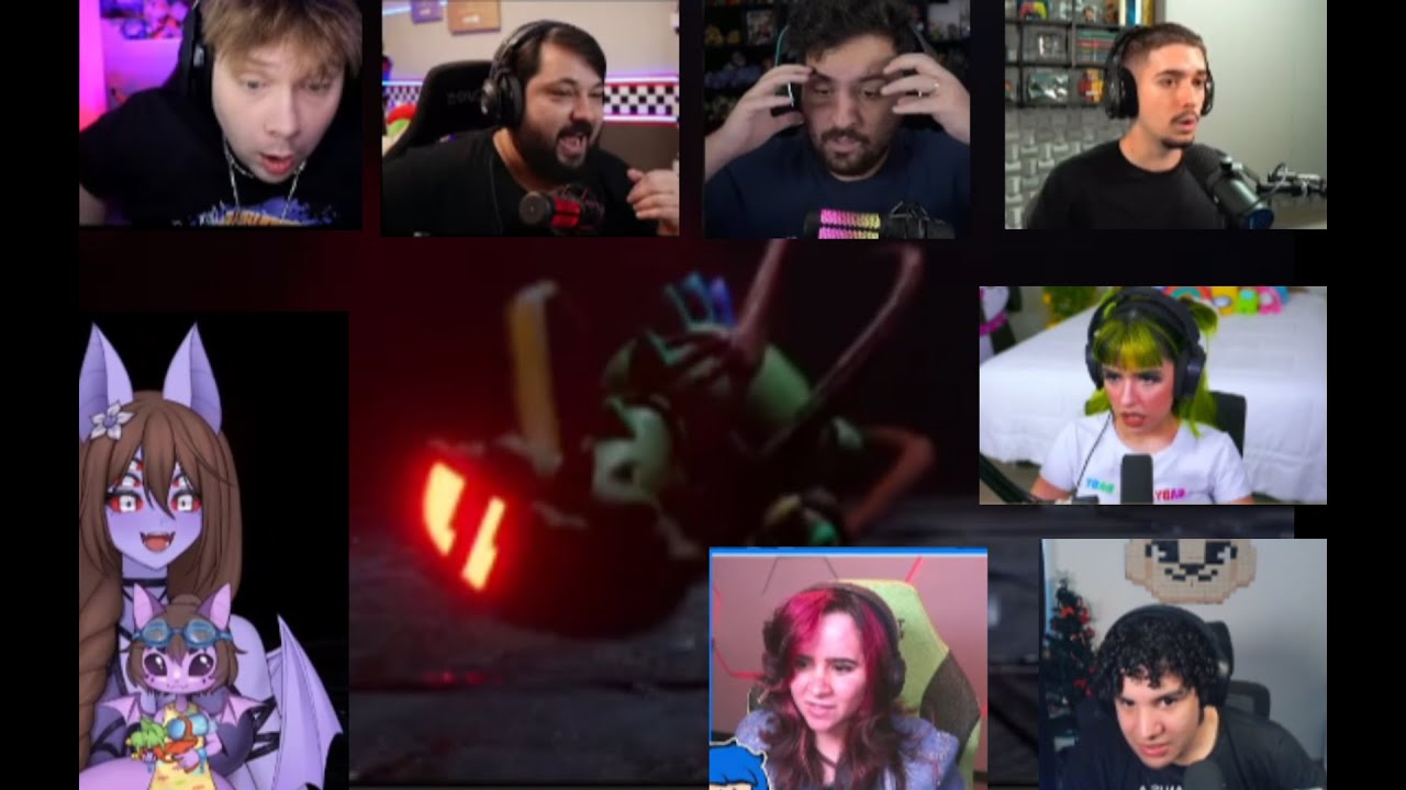 Youtubers Reagindo A Morte Do Pianossaurus E A Aparição Do Doey The Doughman (Poppy Playtime 4)