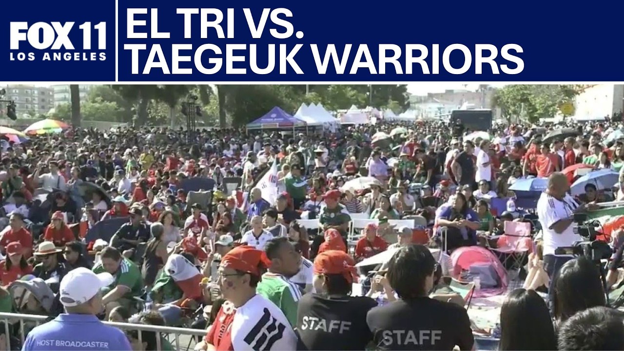 Fans ready for Mexico-South Korea FIFA World Cup showdown