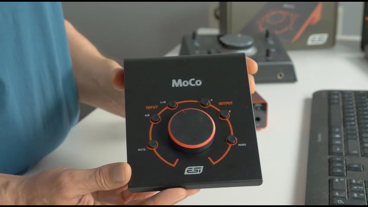 Monitor Controller für aktive Studiomonitore - ESI MoCo