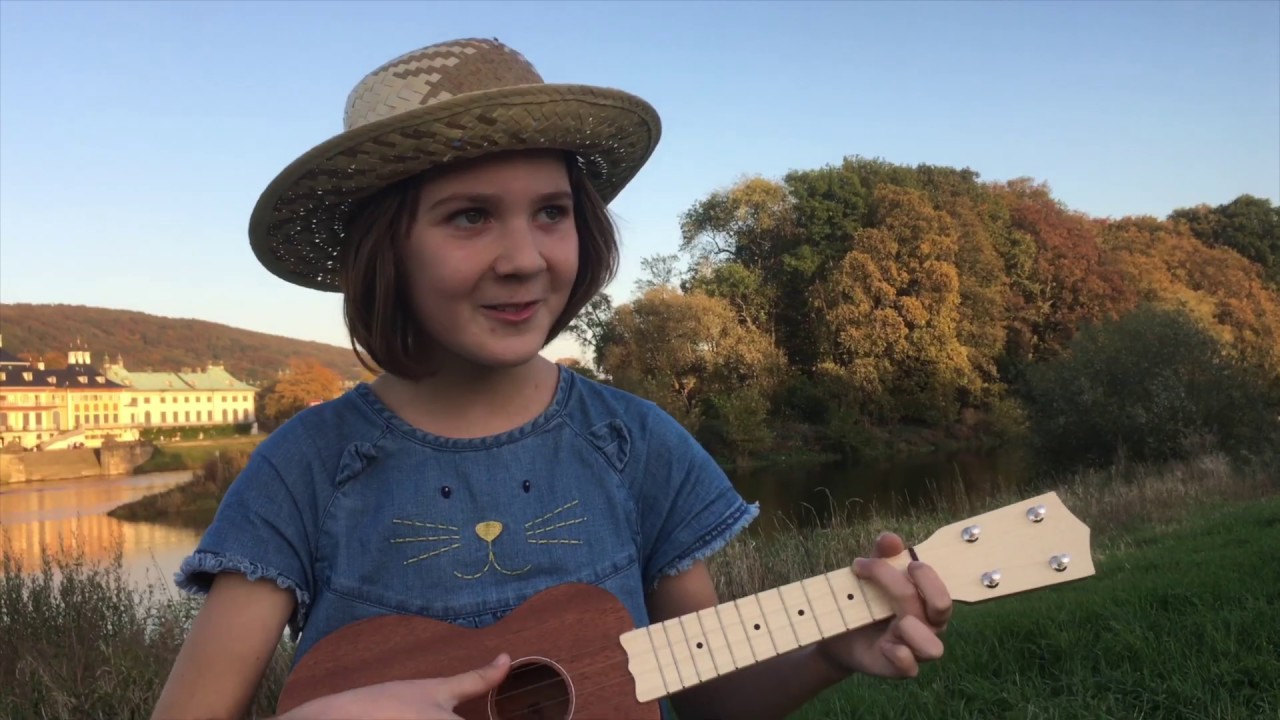 Der Herbst steht auf der Leiter - mit Ukulelen