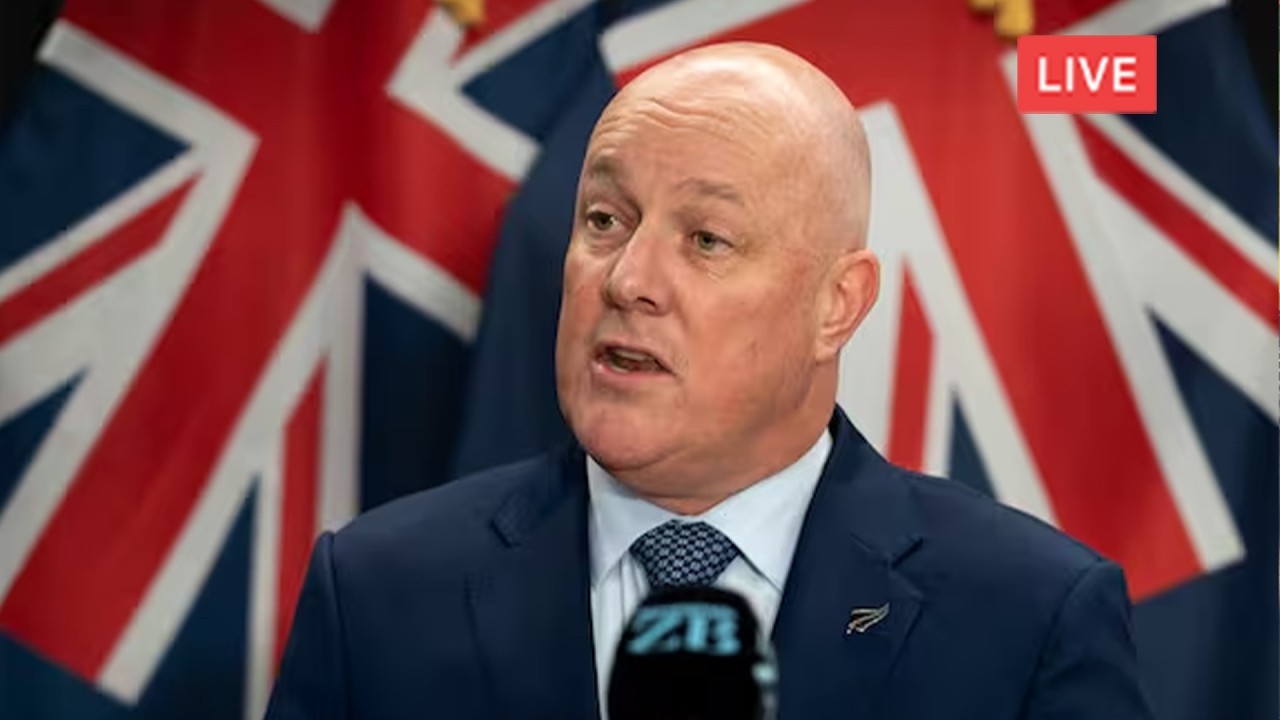 Live: Christopher Luxon makes National Party policy announcement