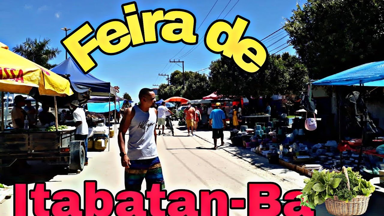 Fomos pela primeira vez na Feira Municipal de Itabatan- Sul da Bahia