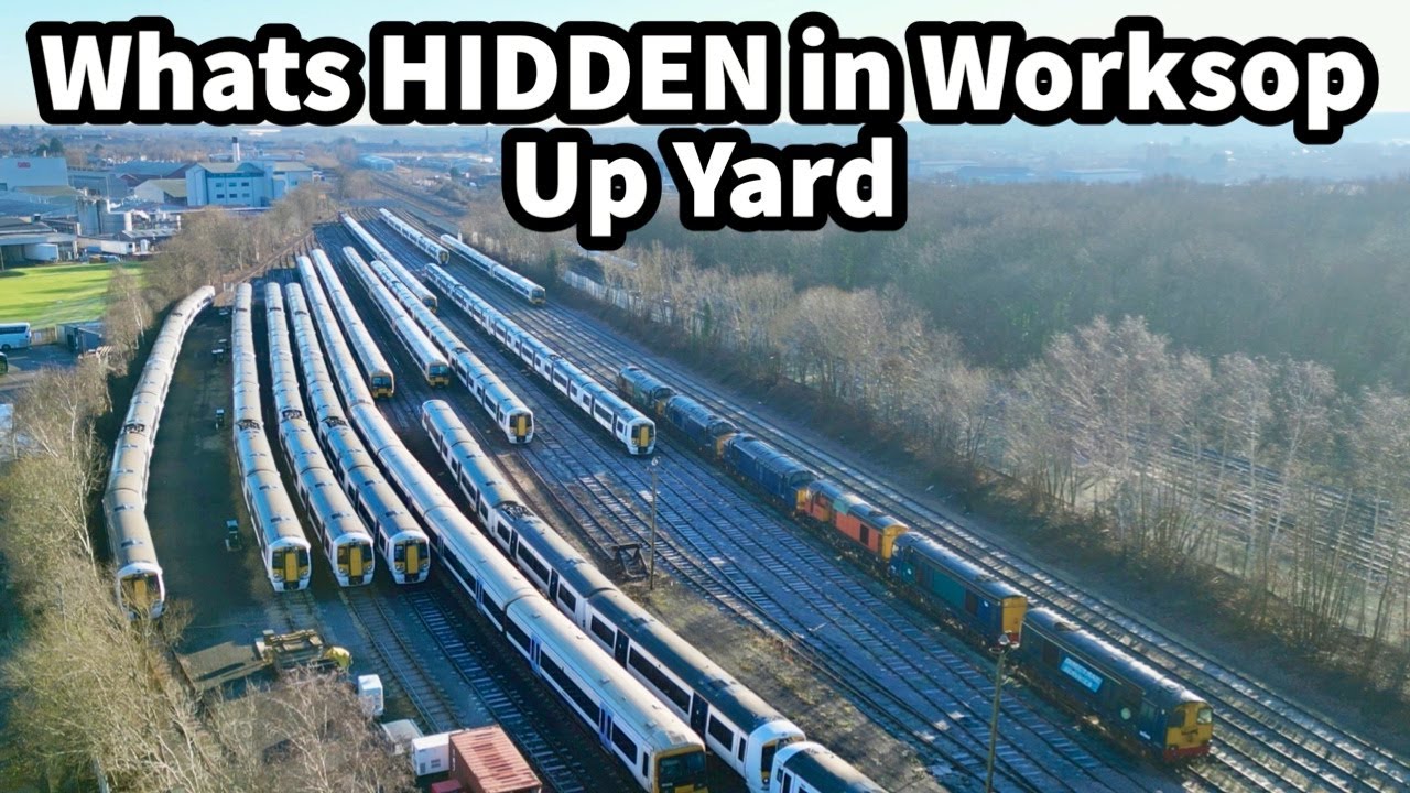 The LOCOS & UNITS Hidden out of SIGHT in Worksop Up Yard..!