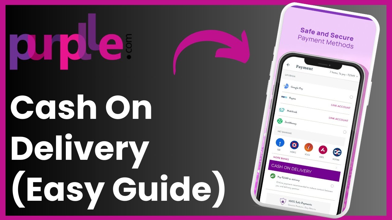 Как получить оплату при доставке в Purplel!