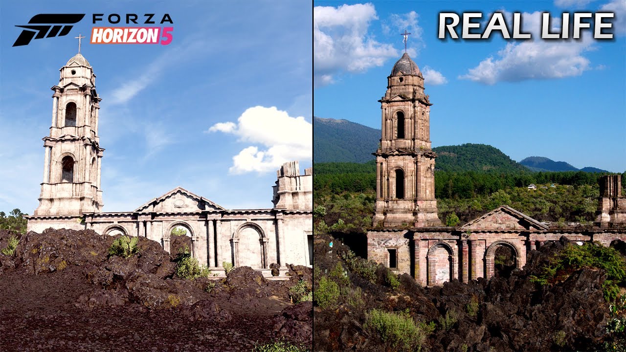 Forza Horizon 5 vs Real Life - Point of Interests | Graphics Comparison