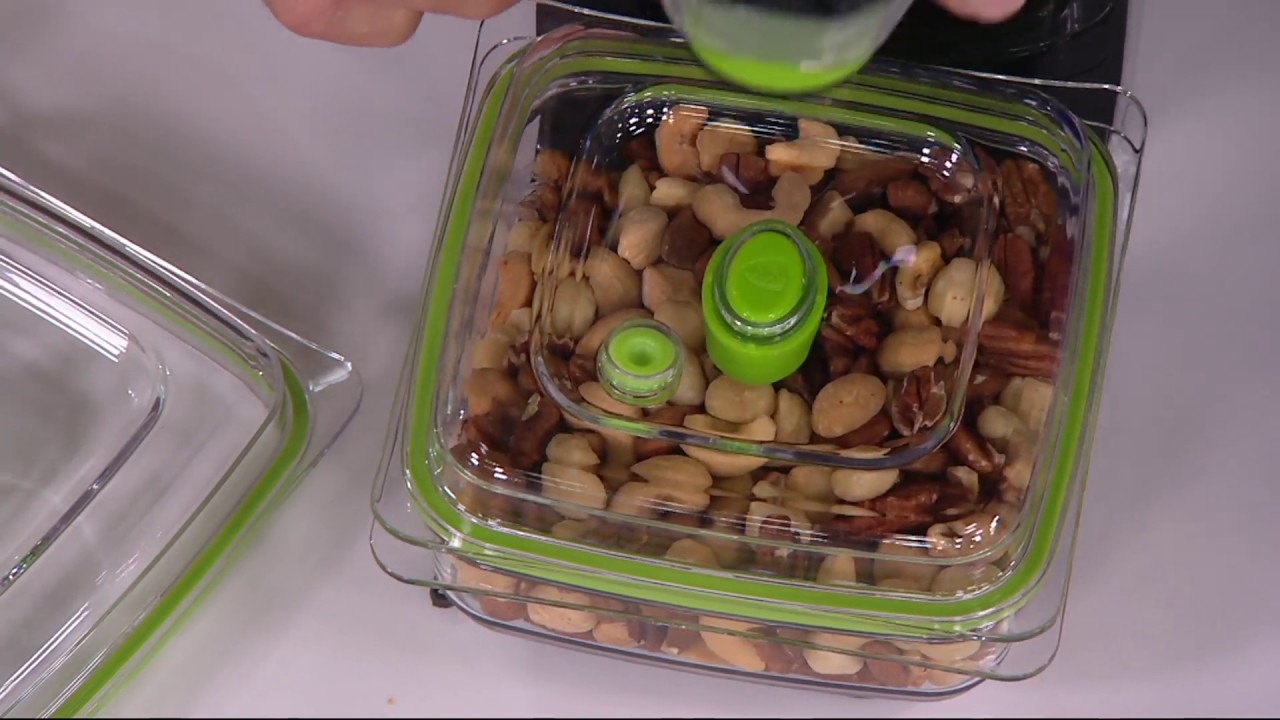 FoodSaver FreshSaver w/ Containers & Zipper Bags on QVC