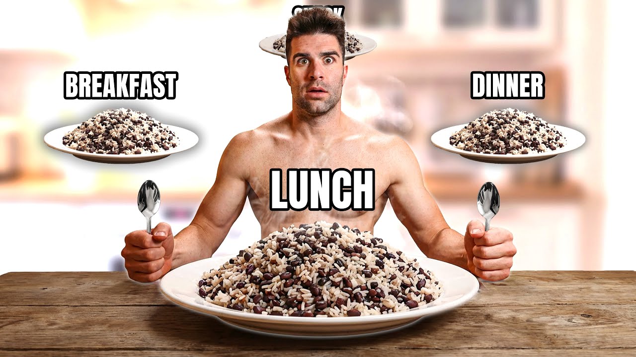 I Ate Only RICE & BEANS for a Week