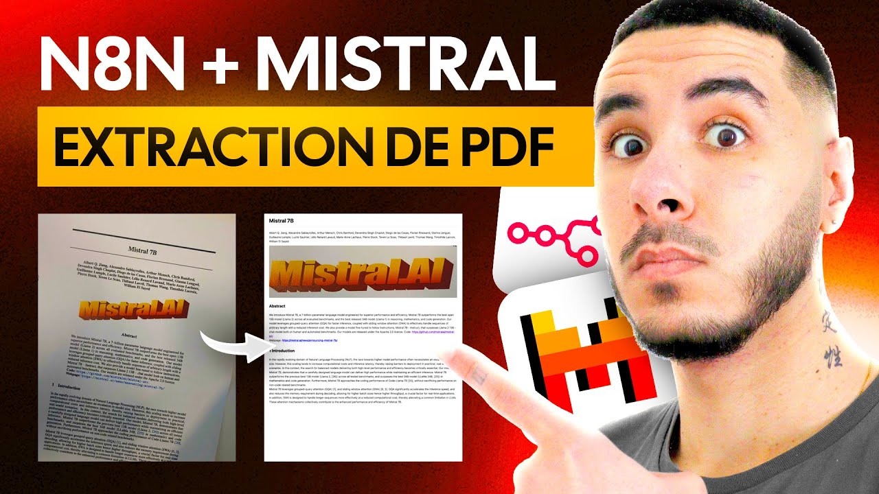 Mistral + N8N : Extraction de documents sans limite (+Template GRATUIT)