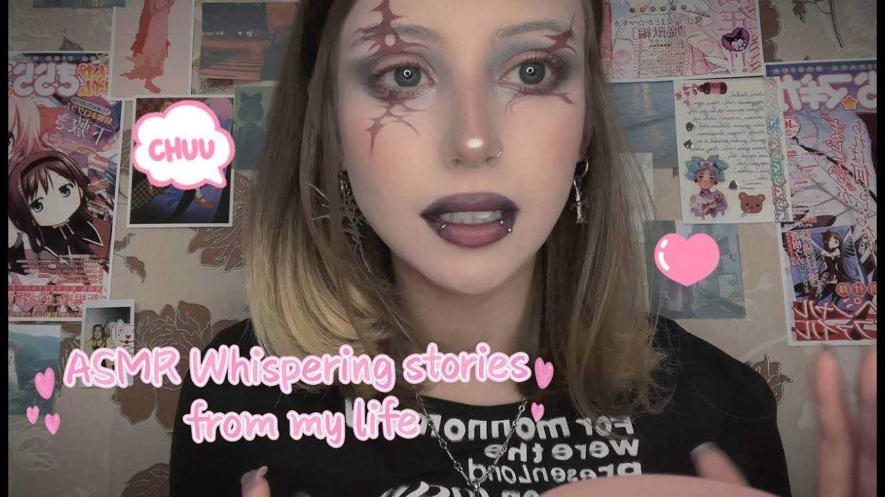 ASMR Whispering stories from my life ໒꒰ྀི  ˶• ༝ •˶꒱ྀི১ АСМР Нашепчу тебе историй из жизни