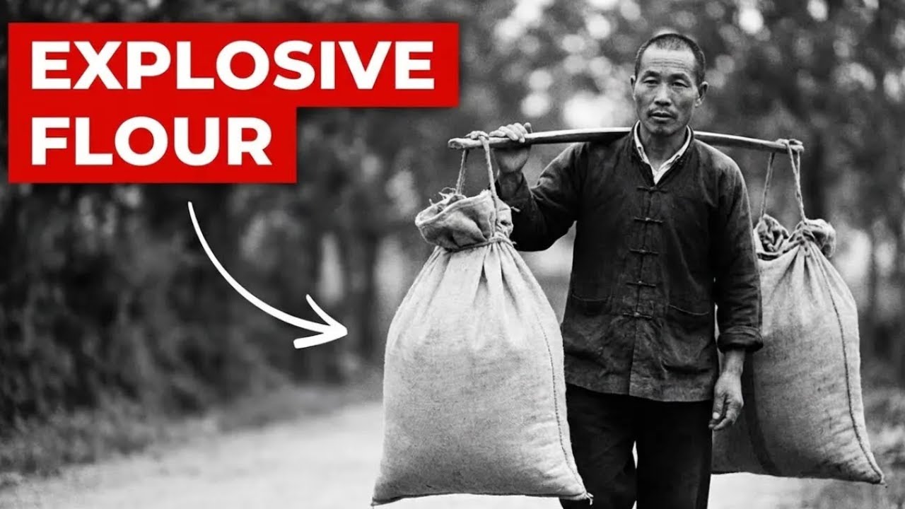 The American 'Edible' Flour That Blew Up Japanese Trains Across China