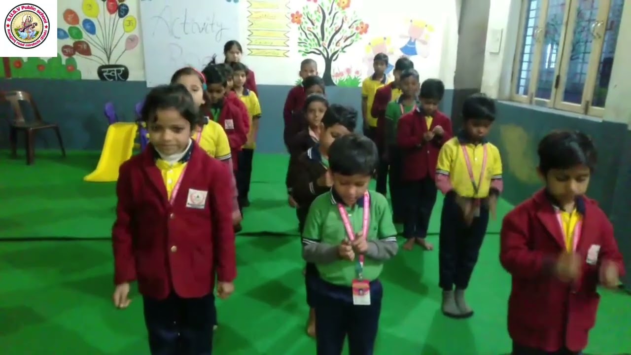 Good habits activity in classroom 