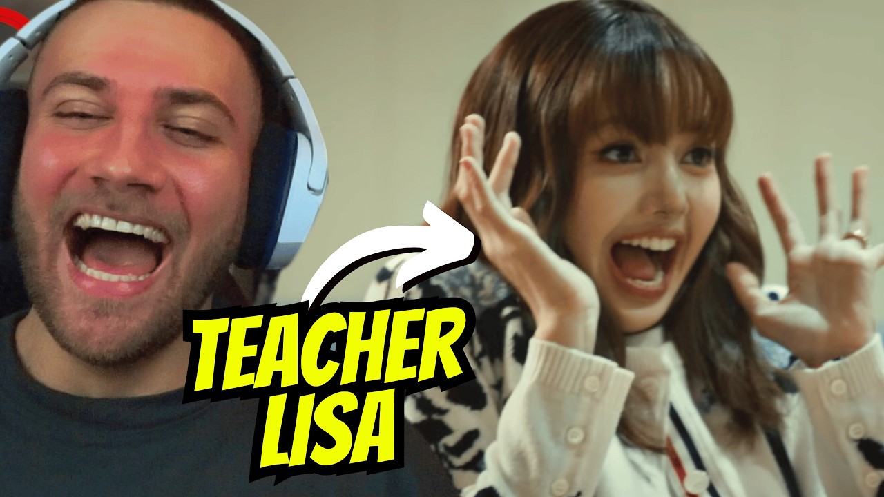 LISA becomes a TEACHER - Celebrity Substitute LISA - REACTION