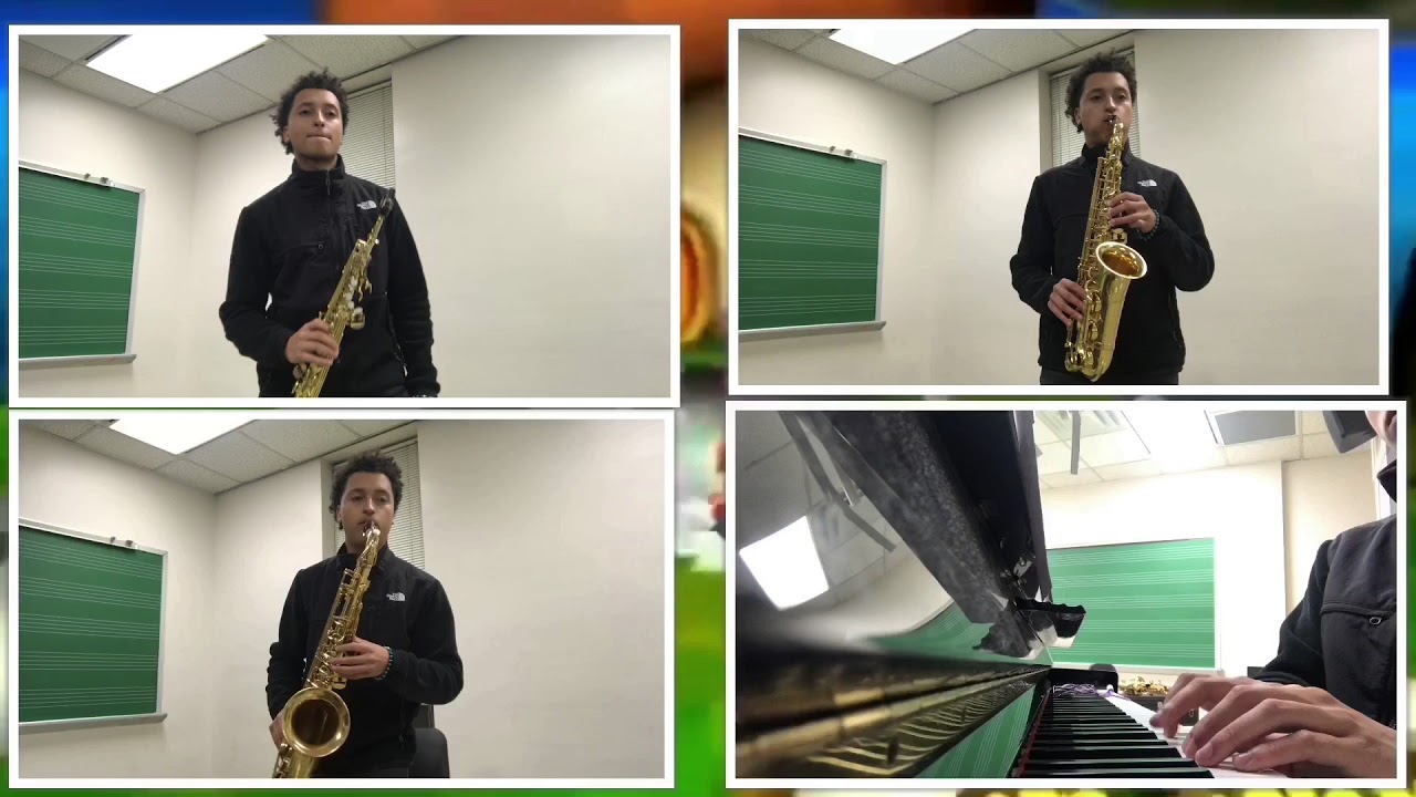 Mario Galaxy Saxophone Trio - Good Egg Galaxy