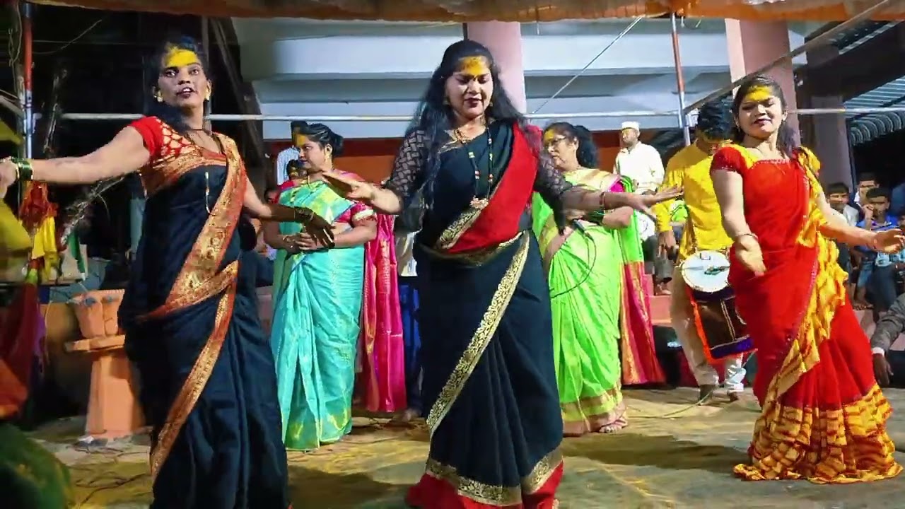 वडंगळी चा भंडाऱ्यात अमृताने गायली गवळण जोडीला मंदाबाई सोनवणे यांनी केला फुल धिगणा बघायला विसरू नका 💃
