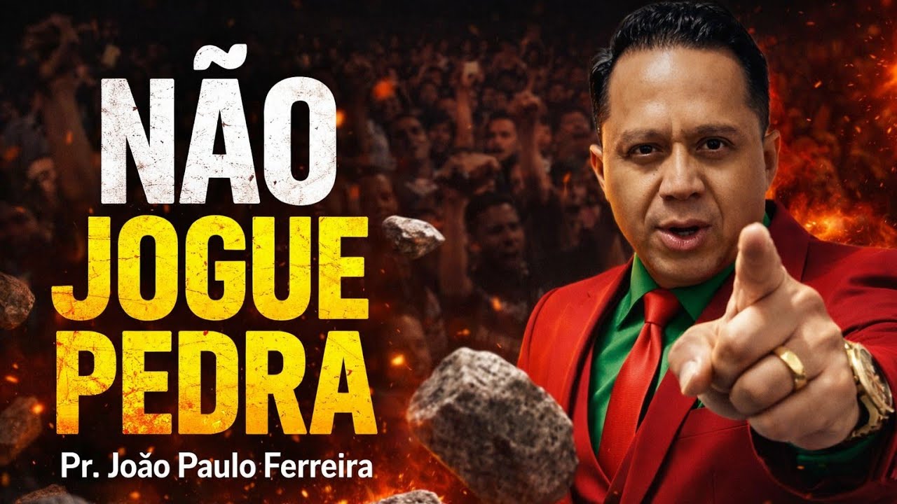 NÃO JOGUE PEDRA | PR. JOÃO PAULO FERREIRA 