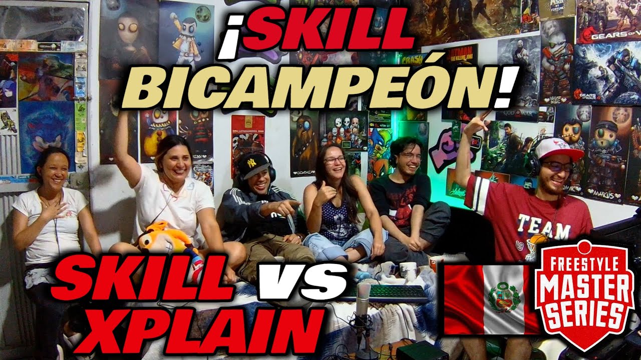 🔴COLOMBIANOS REACCIONAN a SKILL vs XPLAIN - ¡SKILL BICAMPEÓN! [FMS PERÚ 2024/2025]