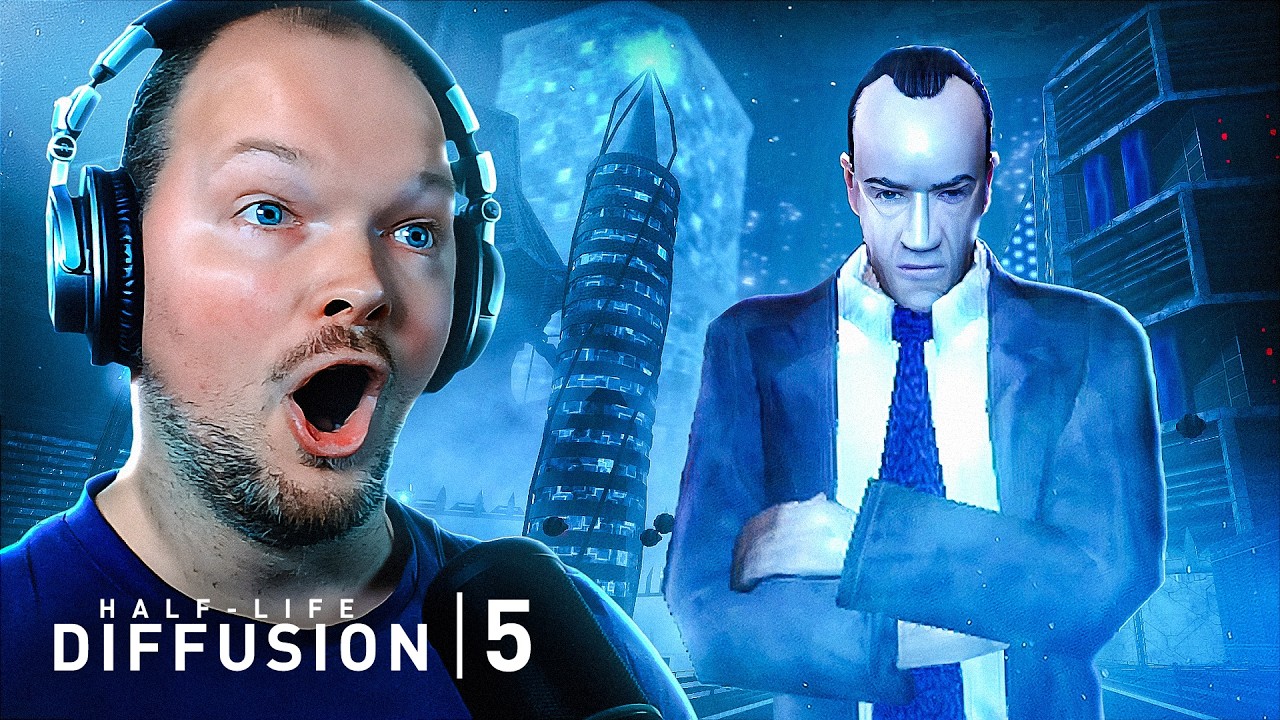 Half-Life: Diffusion - Part 5 | THE BLUE DIMENSION IS INSANE!