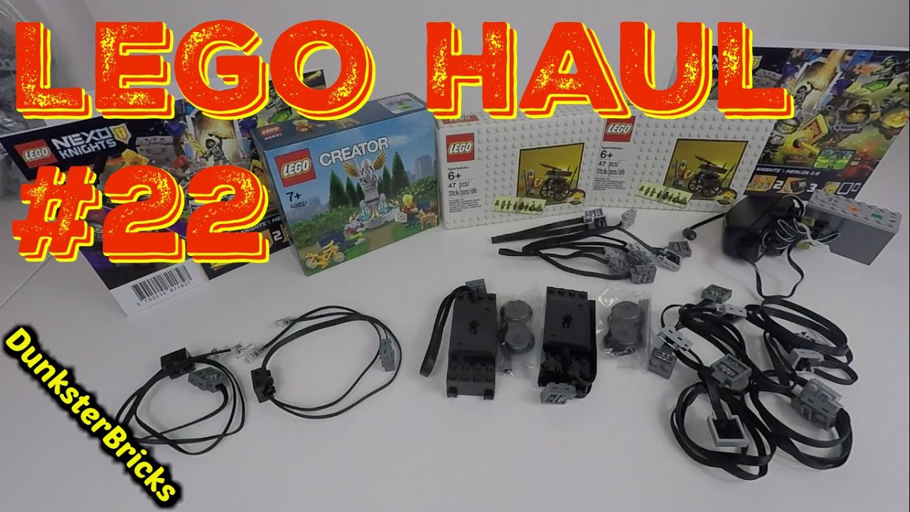 LEGO Haul #22 Train Power Functions and Classic Castle!
