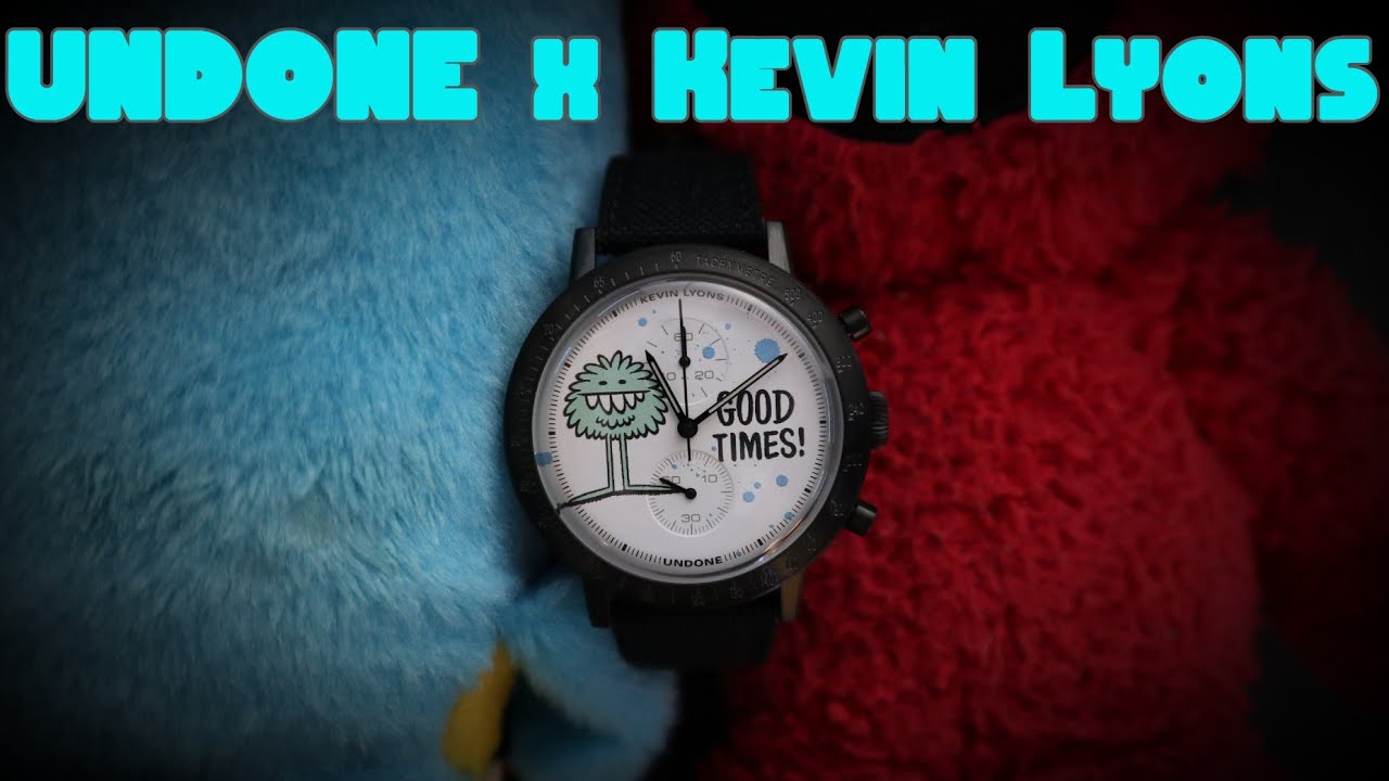 UNDONE X Kevin Lyons Monsters Customizable Chronograph Art Watch