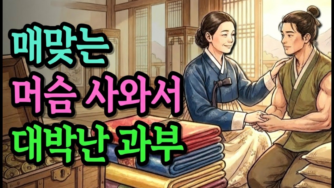 전 재산 털어 사온 머슴의 봇짐 속 '이것'… 과부 마님의 운명이 뒤집혔다 | 조선 야담 오디오북 수면동화